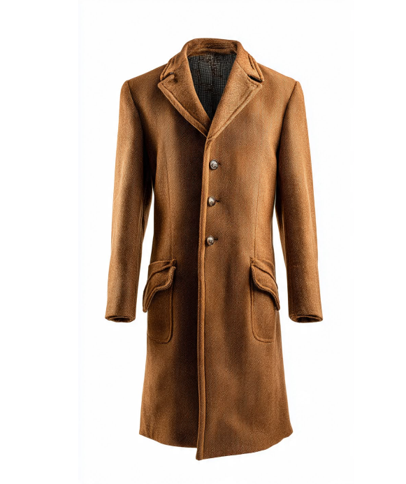 Textile Long Jacket
